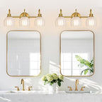3-Light Bathroom Vanity Light, Vanity Lighting Fixtures Over Mirror - Image 7