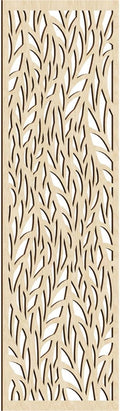 Ortonville Decorative Pierced Fretwork Wood Wall Panels, 27 3/8"W x 69 3/8"H x by EkenaMillwork