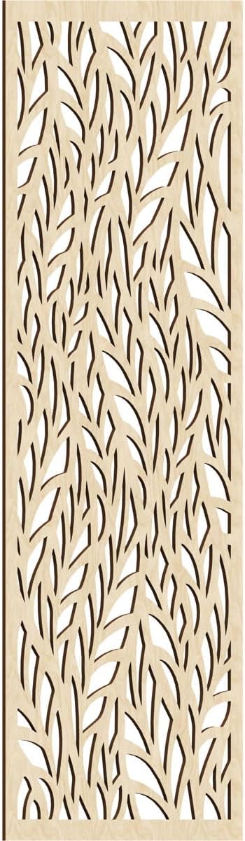 Ortonville Decorative Pierced Fretwork Wood Wall Panels, 27 3/8"W x 69 3/8"H x by EkenaMillwork