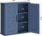 Homleke Bathroom Wall Cabinet, Over Toilet Storage Cabinet - Image 3