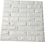 Art3d 19.7" x 19.7" Wall Panel Brick - Image 3