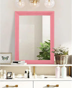 AAZZKANG Rectangle Mirror with Wood Frame Modern Farmhouse Wall Mirrors Decor - Image 4