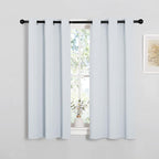 NICETOWN Room Darkening Draperies Curtains Panels, Window Treatment Thermal - Image 2