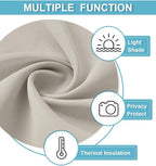 RYB HOME Blackout Curtains Soundproof Energy Saving Insulating Privacy Room - Image 7