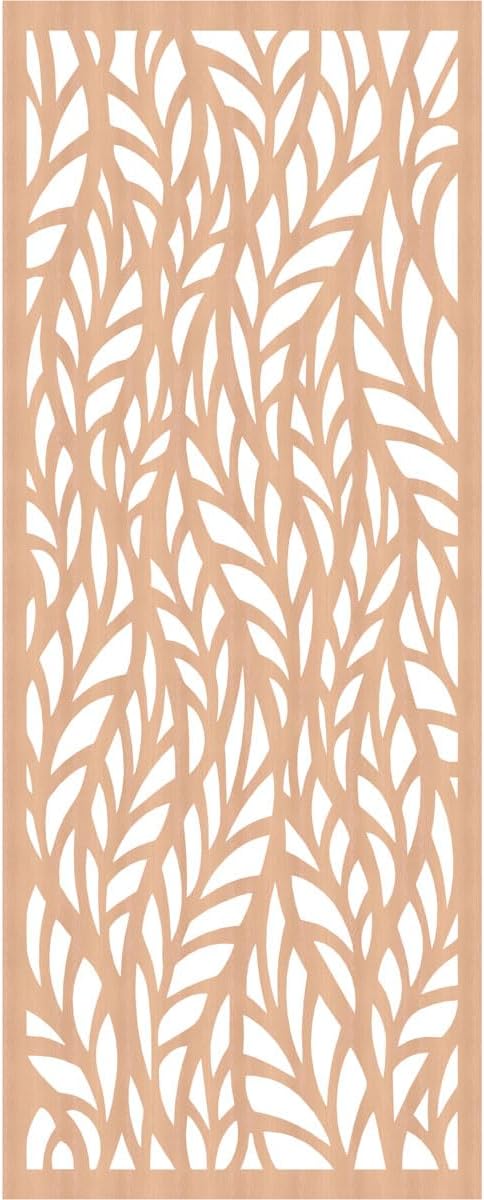 Ortonville Decorative Pierced Fretwork Wood Wall Panels, 35 3/8"W x 89 3/8"H x - Image 2