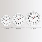 AKCISOT 14 Inch Wall Clock Silent Non Ticking Modern Wall Clocks Battery - Image 3