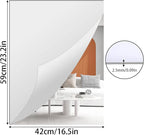A2 Acrylic Mirror Sheet for Wall, 16.5" x 23.2" Large Rectangular Mirror Tiles - Image 2