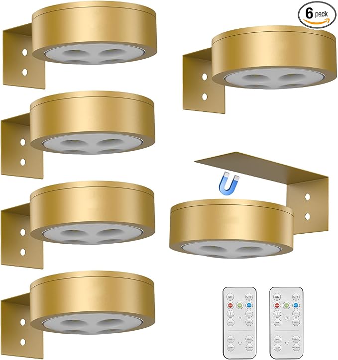 6Pack Picture Light Wireless Wall Painting Light 3 Lighting Art Display by Arixinks