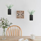 Dahey 2 Pack Wood Wall Planter Vase - Image 7