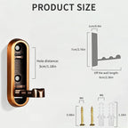4PCS Foldable Wall Hooks, Flip Down Design - Image 8