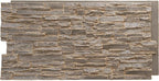 EverStone Canyon Ridge Faux Stone Panel, 45 3/4"W x 24 1/2"H x 1 1/4"D by EkenaMillwork