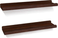Love-KANKEI Floating Shelves Wall Mounted Set of 2, 24 Inch Wood Storage Wall by Love-KANKEI