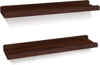 Love-KANKEI Floating Shelves Wall Mounted Set of 2, 24 Inch Wood Storage Wall by Love-KANKEI
