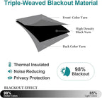 ChrisDowa Blackout Curtains 95 inches Long - Image 5