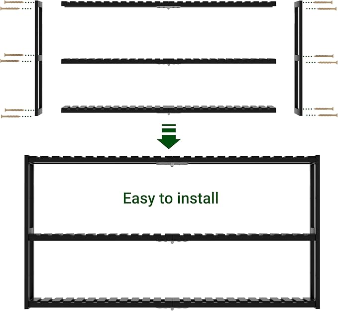Extra Long Bathroom Organizer Storage Shelves 100% Bamboo Adjustable Height - Image 3