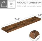 QEEIG Floating Shelves for Wall 47.2" Extra Long - Image 3