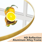 XRAMFY Arched Bathroom Mirror 32" x 34" - Image 9