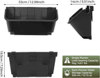 16 Pack Vertical Garden Planter, 13 inch Wall Mounted Planter - Image 3