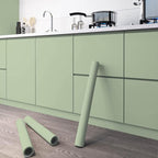 Dimoon 78.7''x17.3'' Green Skin Peel and Stick Wallpaper Contact Paper Modern - Image 2