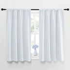 NICETOWN Greyish White Window Curtain Panels by NICETOWN