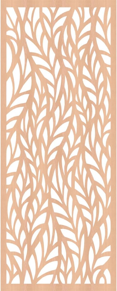 Ortonville Decorative Pierced Fretwork Wood Wall Panels, 15 3/8"W x 39 3/8"H x - Image 4