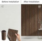 3D Wall Panels Peel and Stick – 15.74" x 236" PVC Faux Texture Wall Covering - Image 3