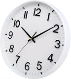 HZDHCLH White Wall Clocks Battery Operated 12 inch Silent Non Ticking Modern - Image 3
