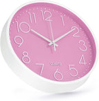 Wall Clock Non-Ticking Silent Modern Simple Style Round Decor Clock - Image 3