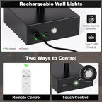 Battery Operated Wall Sconce Set of Two - Image 5