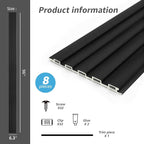Art3d Slat Wall Panels, WPC Soundproof 3D Wall Paneling - Image 4
