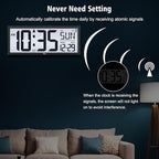WallarGe 14.5'' Atomic Clock - Image 2