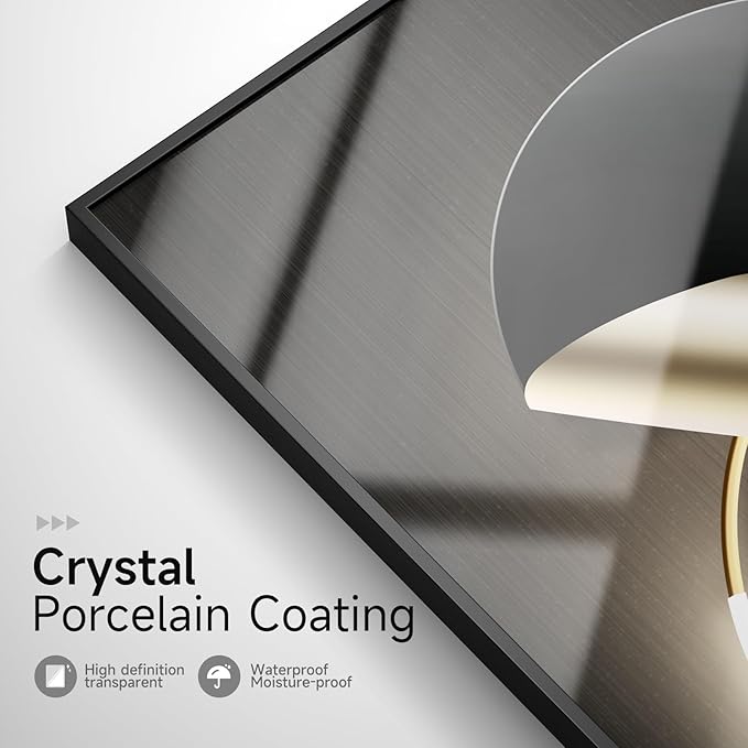 Large Framed Modern Abstract Wall Art - Image 6