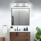 IZORRO LED Modern Bathroom Lights Fixtures, Chrome Acrylic Wall Lighting - Image 7