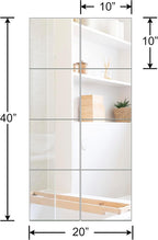 Ruomeng Full Length Wall Mirror Tiles - Image 3