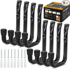GURADESIGN 8-Pack Heavy Duty Garage Hook by GURADESIGN