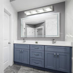 SineRise LED Modern Bathroom Vanity Light Fixtures, Matte White Modern Acrylic - Image 7