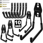 Heavy Duty Wall Garage Hooks, Steel Anti-Slip Utility Hooks Storage by Unknown