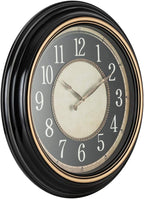 Pacific Bay Norden Huge Decorative Light-Weight 23-inch Wall Clock Silent - Image 9