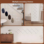 SCUNDA Rustic Wall Mounted Coat Rack - Image 3