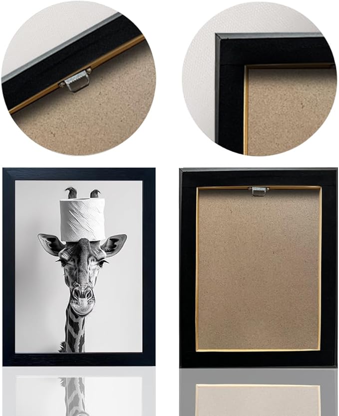 Funny Bathroom Wall Decor, Giraffe - Image 4