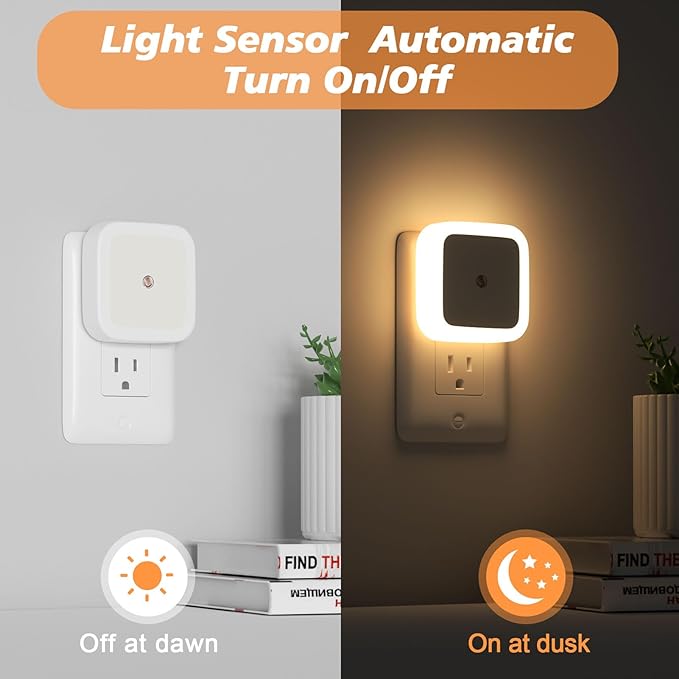 Sujeet Night Light, Night Lights Plug into Wall 8-Pack, Nightlight Plug in - Image 4
