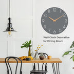 cicininc Wall Clock, 16 Inch Wooden Battery Operated Wall Clocks Silent - Image 8