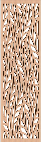Ortonville Decorative Pierced Fretwork Wood Wall Panels, 31 3/8"W x 79 3/8"H x by EkenaMillwork