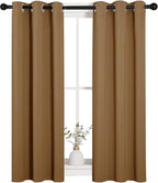 NICETOWN Sleek Blackout Curtains 45 inches Length - Image 2