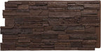 EverStone Cascade Faux Stone Panel, 48 5/8"W x 24 3/4"H x 1 1/4"D, Deep Creek by EkenaMillwork