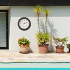 18 inch Outdoor Clocks for Patio Large Waterproof - Image 8