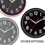 AKCISOT Wall Clock Silent Non Ticking Modern Wall Clocks Battery Operated 10 - Image 4