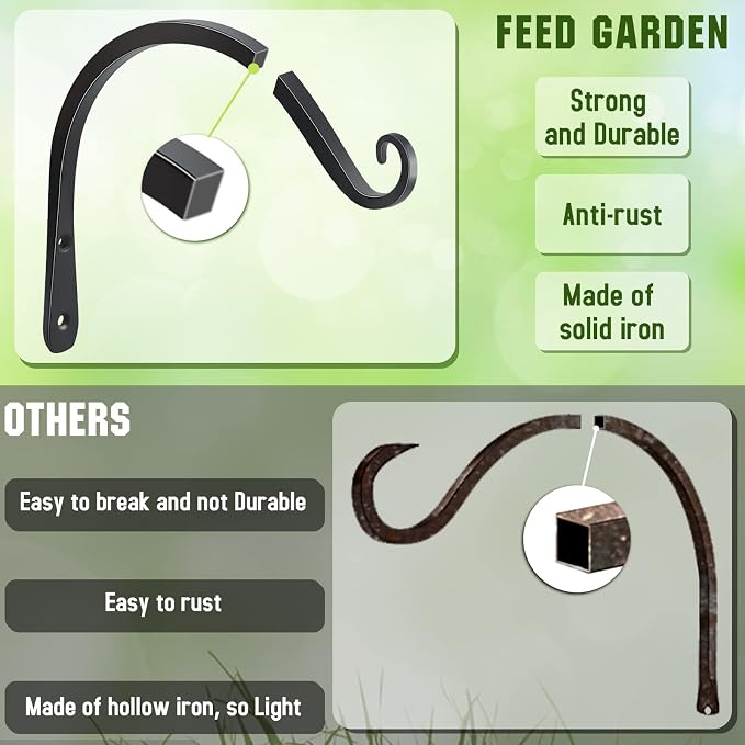 FEED GARDEN Heavy Duty Plant Hooks - Image 4