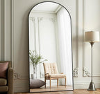 Prywot Arched Full Length Mirror, Modern Full Body Mirrors - Image 8