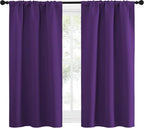 NICETOWN Kitchen Curtains, Short Blackout Curtains & Drapes, Home Decoration - Image 2